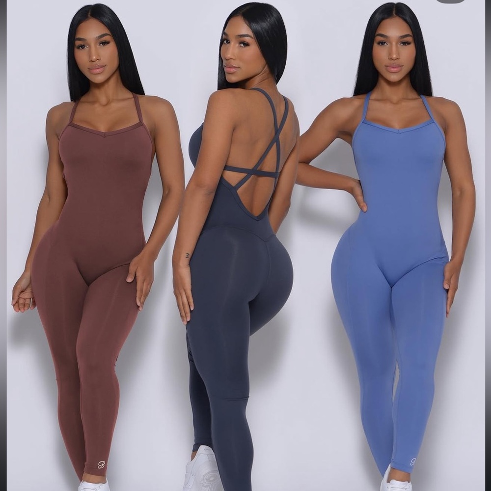 Bombshell Sportswear Brown Jumpsuit